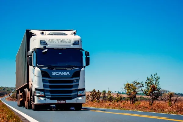 Flota de transporte de distribución